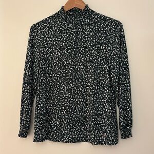 High Neck Anne Klein Blouse